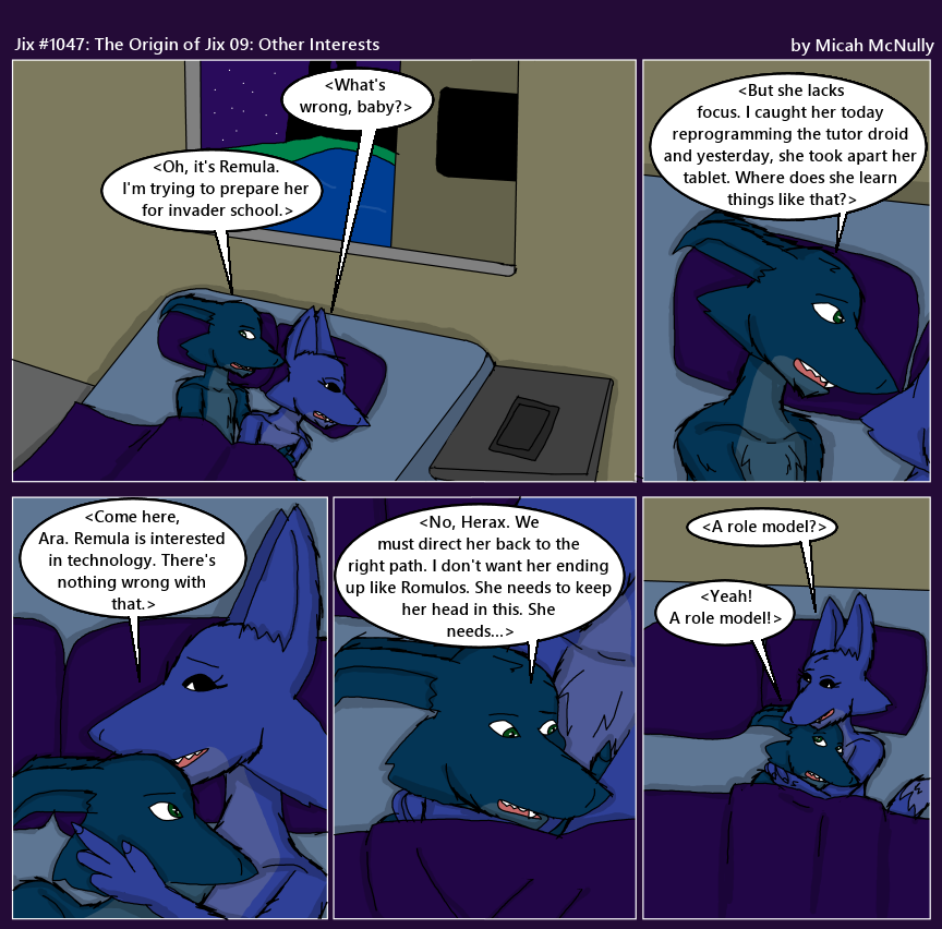 1047. The Origin of Jix 09: Other Interests