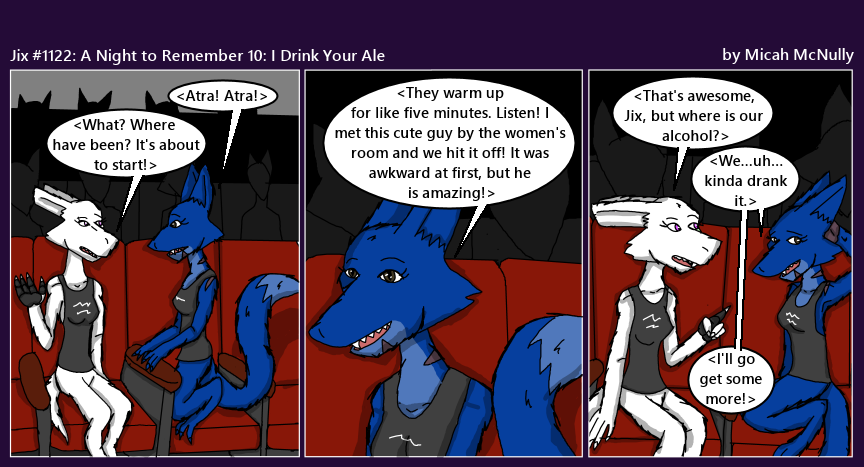 1122. A Night to Remember 10: I Drink Your Ale