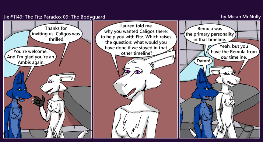 1149. The Fitz Paradox 09: The Bodyguard