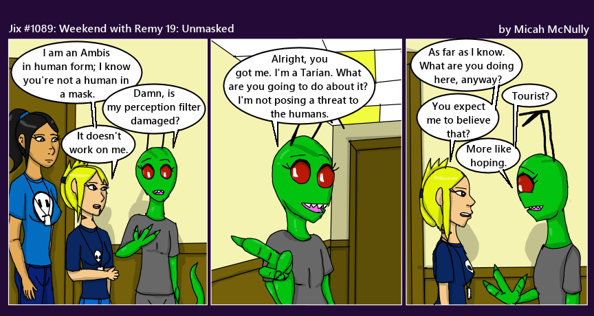 1089. Weekend with Remy 19: Unmasked