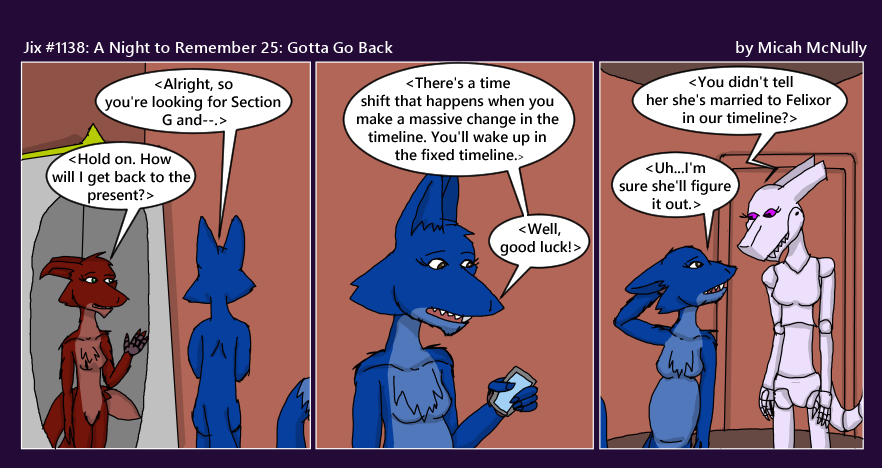 1138. A Night to Remember 25: Gotta Go Back