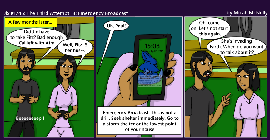 1246. The Third Attempt 13: Emergency Broadcast