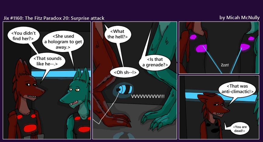 1160. The Fitz Paradox 20: Surprise Attack