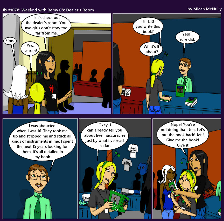 1078. Weekend with Remy 08: Dealer's Room