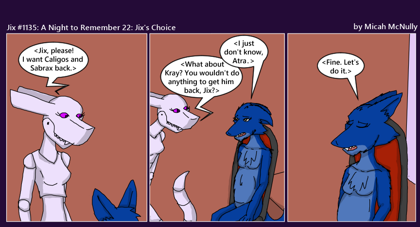 1135. A Night to Remember 22: Jix's choice