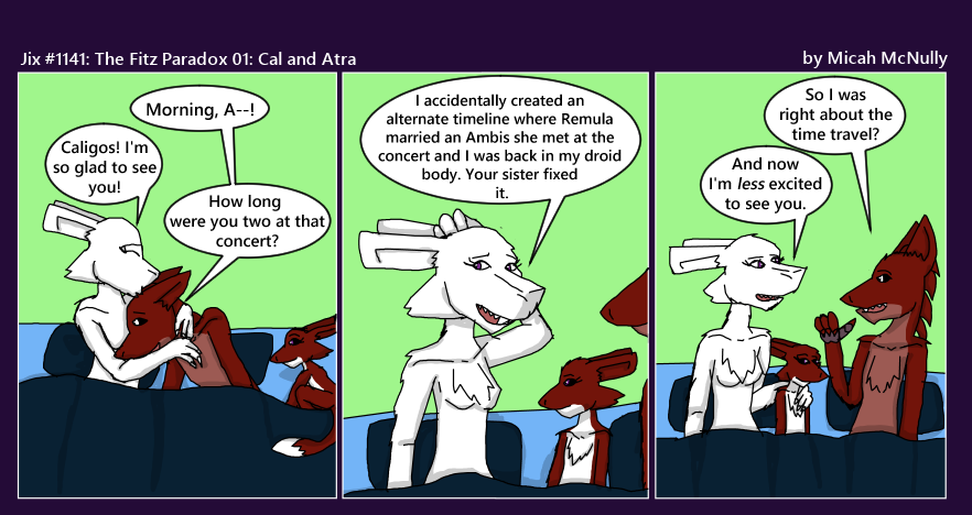 1141. The Fitz Paradox 01: Cal and Atra