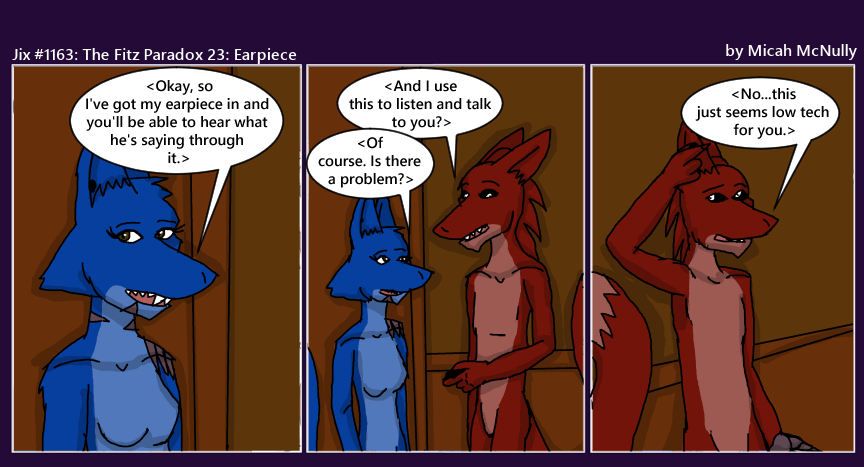 1163. The Fitz Paradox 23: Earpiece