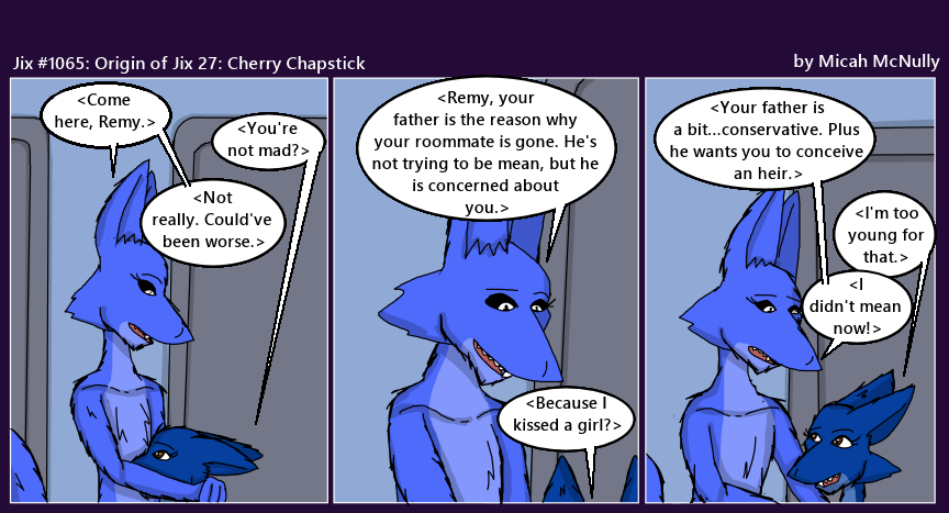 1065. Origin of Jix 27: Cherry Chapstick