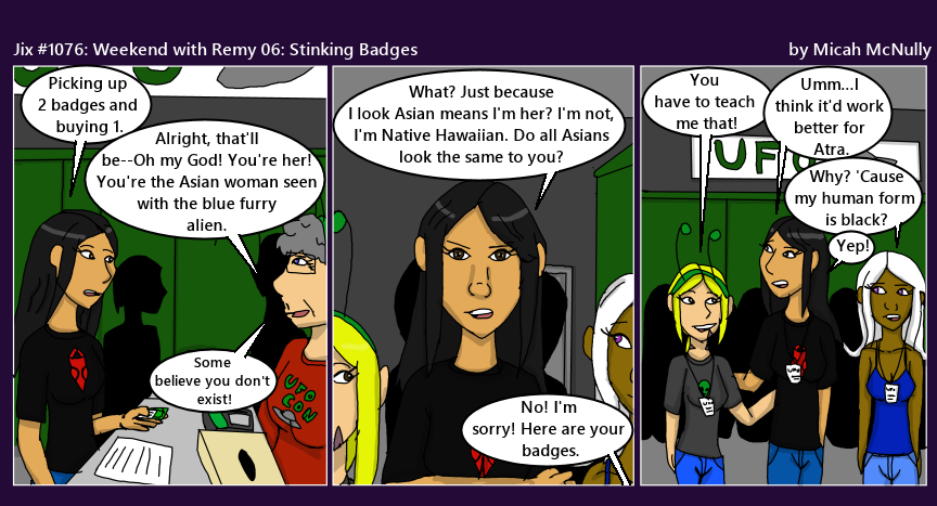 1076. Weekend with Remy 06: Stinking Badges