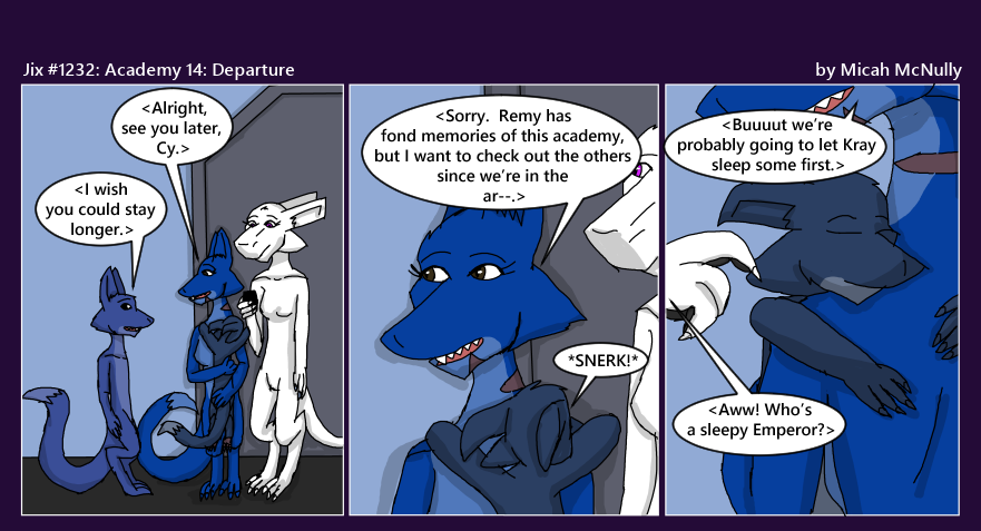 1232. Academy 14: Departure