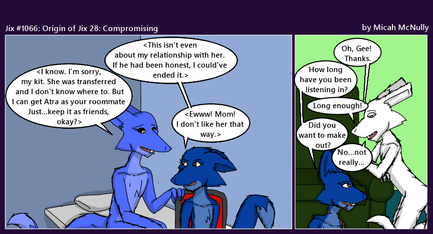 1066. Origin of Jix #28: Compromising
