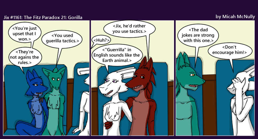 1161. The Fitz Paradox 21: Gorilla