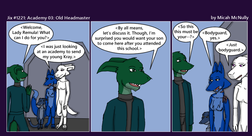 1221. Academy 03: Old Headmaster
