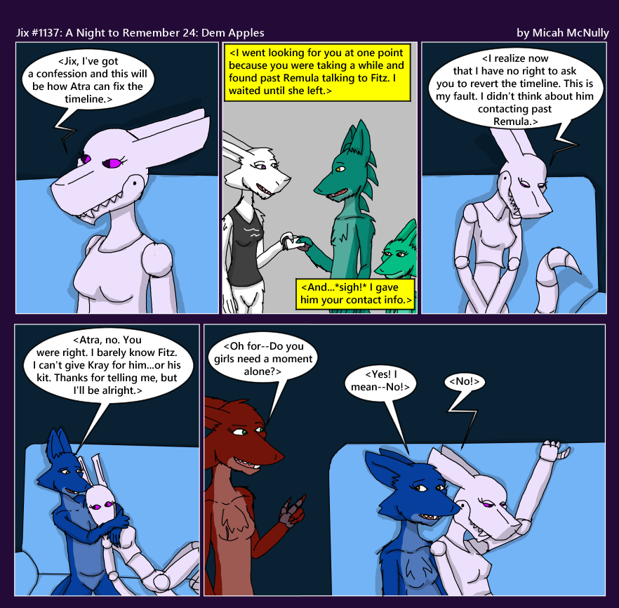 1137. A Night to Remember 24: Dem Apples