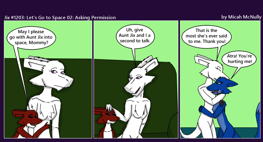 1203. Let's Go to Space 02: Asking Permission