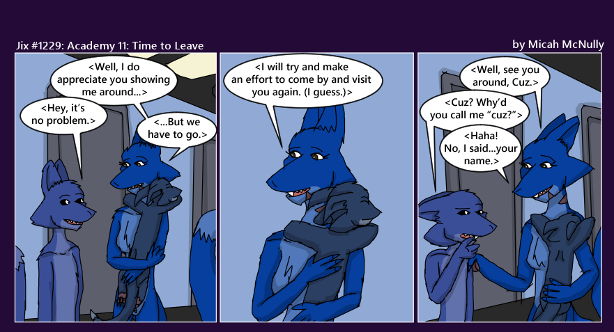 1229. Academy 11: Time to Leave