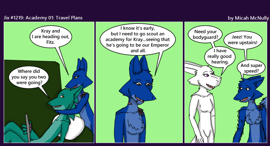 1219. Academy 01: Travel Plans