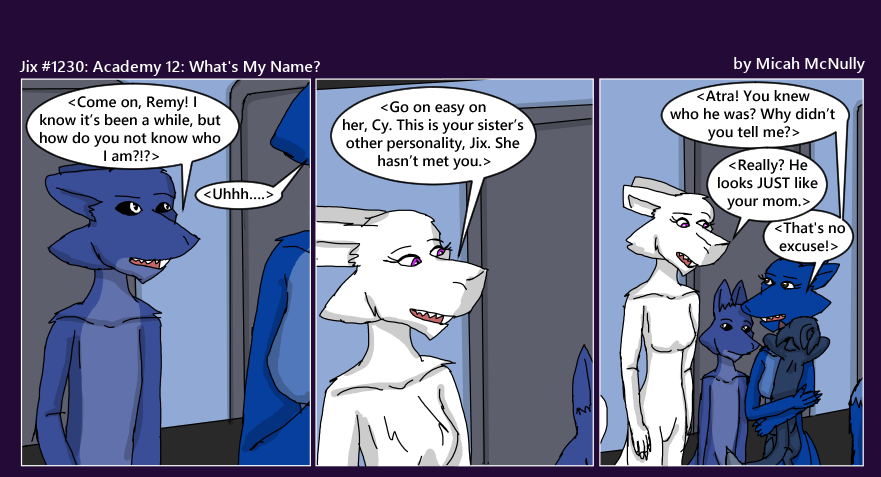 1230: Academy 12: What's My Name?