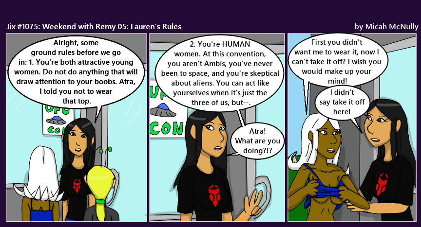 1075. Weekend with Remy 05: Lauren's Rules