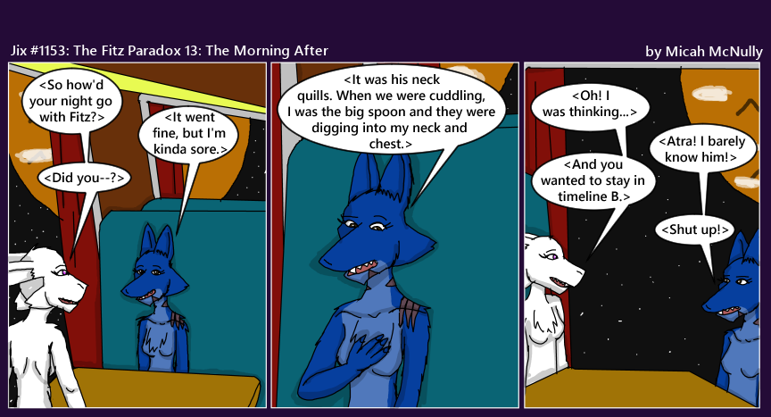 1153. The Fitz Paradox 13: The Next Morning