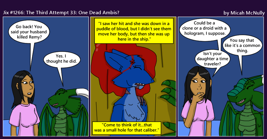 1266. The Third Attempt 33: One Dead Ambis?