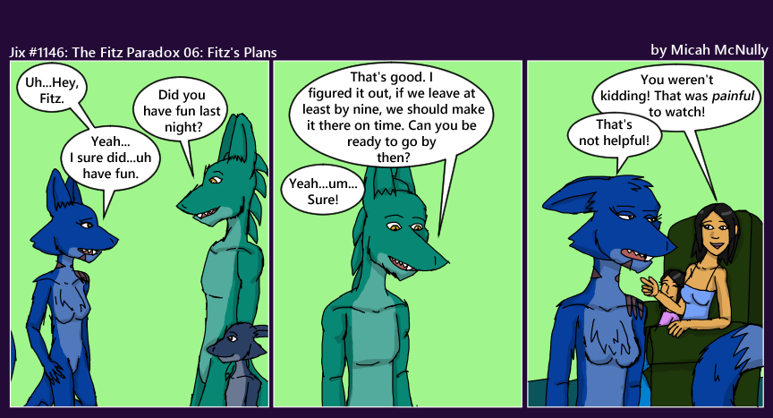 1146. The Fitz Paradox 06: Fitz's Plans