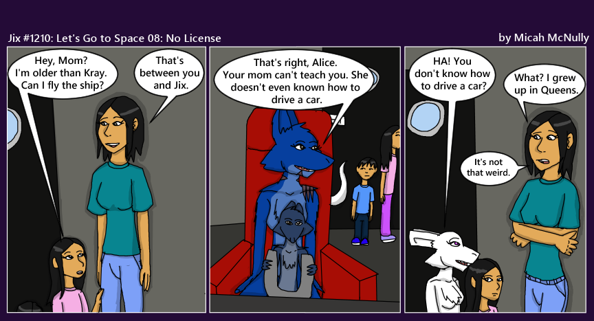 1210. Let's Go to Space 08: No License