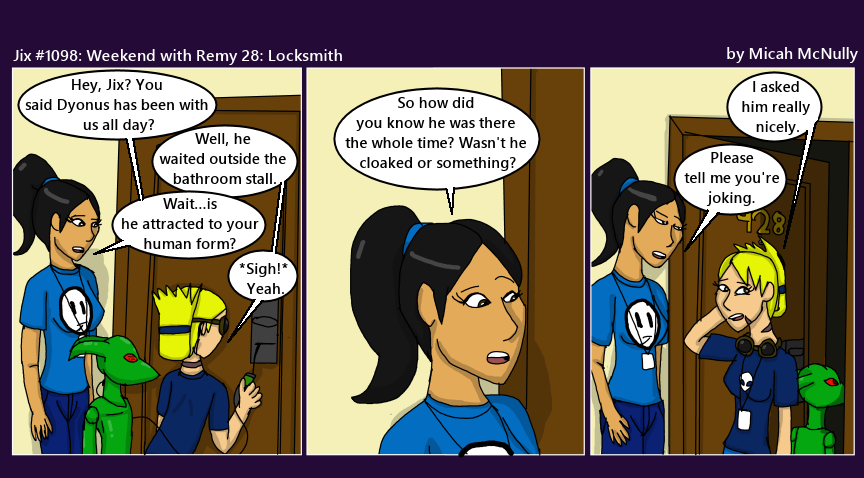 1098. Weekend with Remy 28: Locksmith