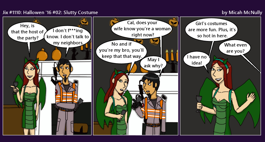 1110. Halloween '16 #02: Slutty Costume