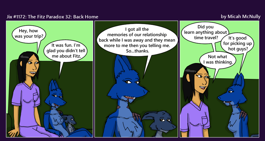 1172. The Fitz Paradox 32: Back Home
