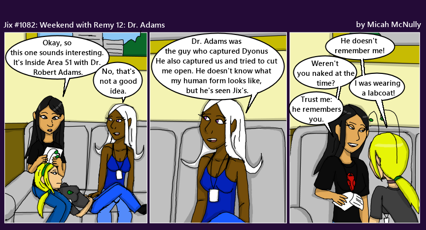 1082. Weekend with Remy 12: Dr. Adams