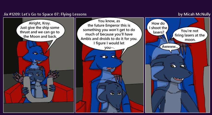 1209. Let's Go to Space 07: Flying Lesson