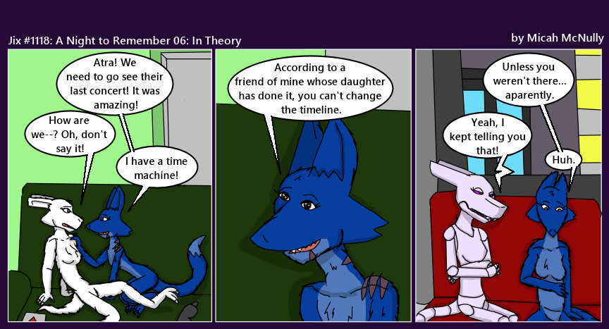 1118. A Night to Remember 06: In Theory