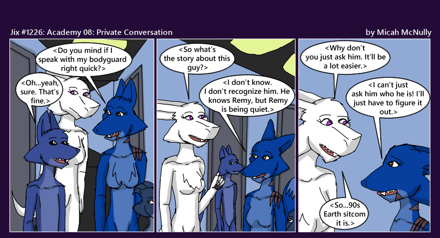 1226. Academy 08: Private Conversation