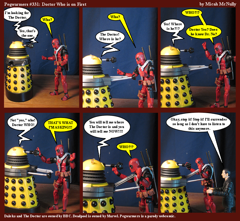 331. Doctor Who is on First
