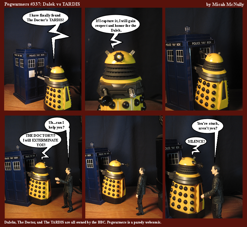 337. Dalek vs. TARDIS