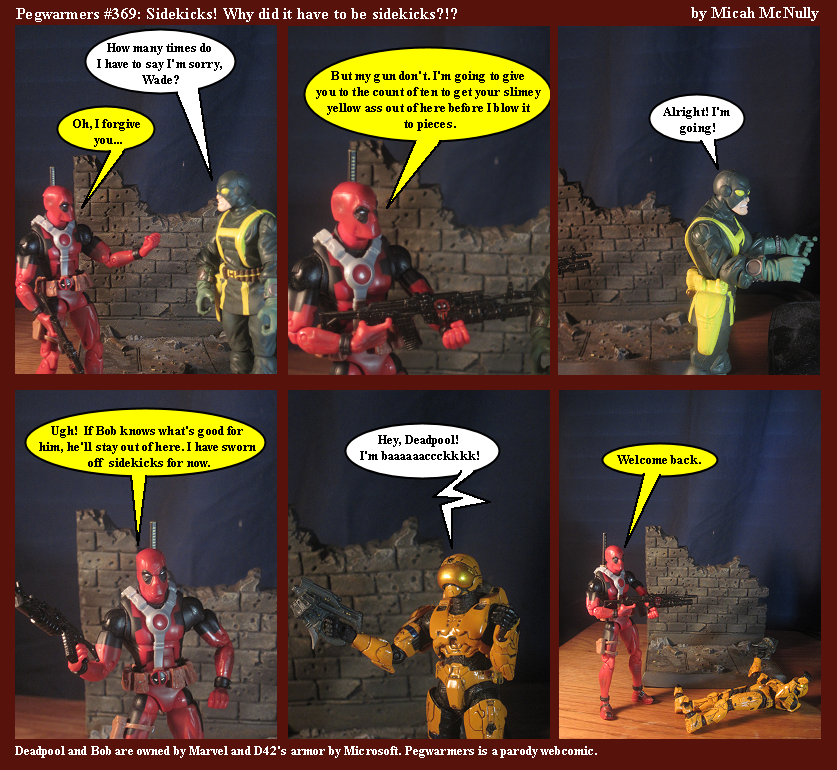 369. Sidekicks! Why did it have to be sidekicks?!?