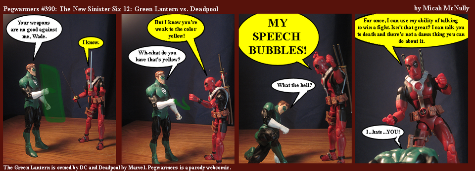 390. The New Sinister Six 12: Green Lantern vs. Deadpool