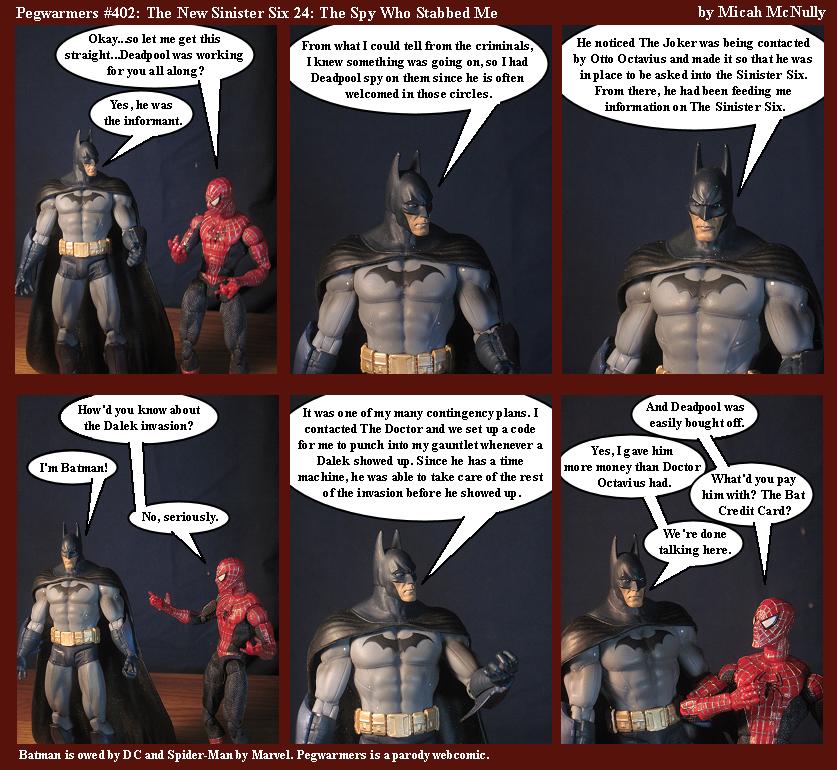 402. The New Sinister Six 24: The Spy Who Stabbed Me