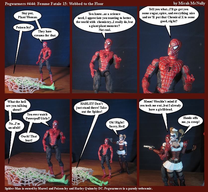 444. Femme Fatale 15: Webbed to the Floor