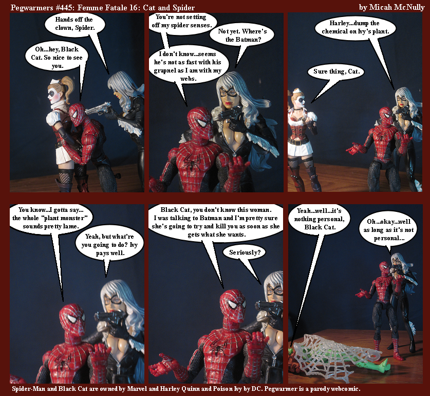 445. Femme Fatale 16: Cat and Spider