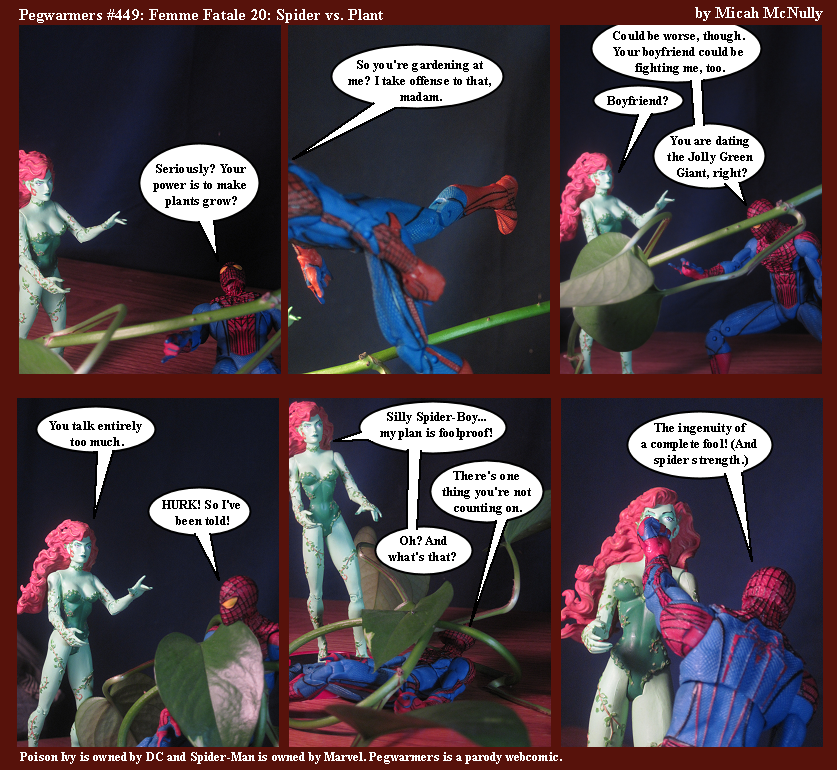 449. Femme Fatale 20: Spider vs. Plant