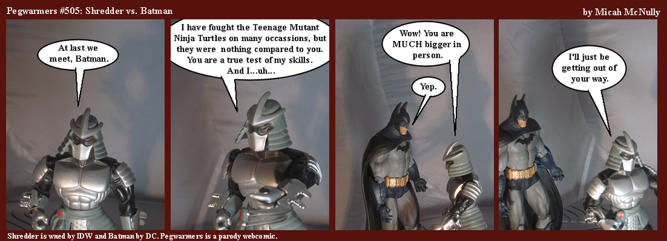 505. Shredder vs. Batman