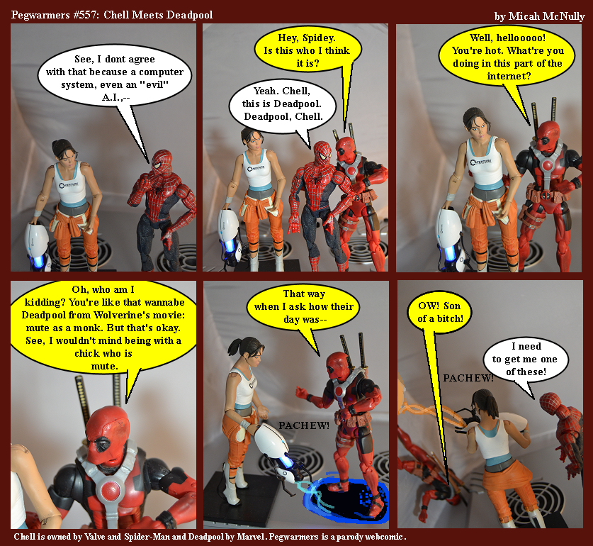 557. Chell Meets Deadpool