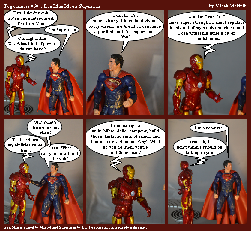 604. Iron Man Meets Superman