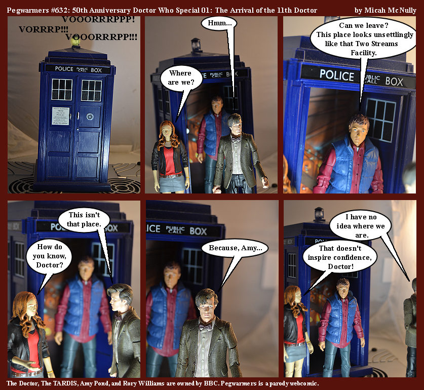 632. 50th Anniversary Doctor Who Special 01: The Arrival of the 11th Doctor