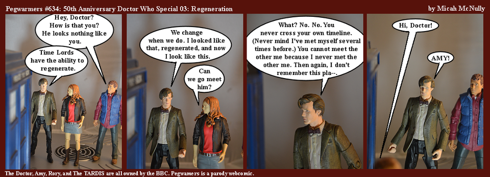 634. 50th Anniversary Doctor Who Special 03: Regeneration