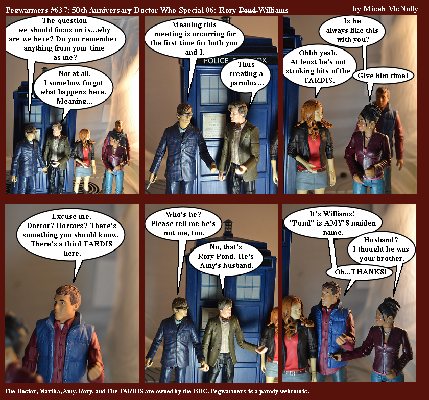 637. 50th Anniversary Doctor Who Special 06: Rory Williams