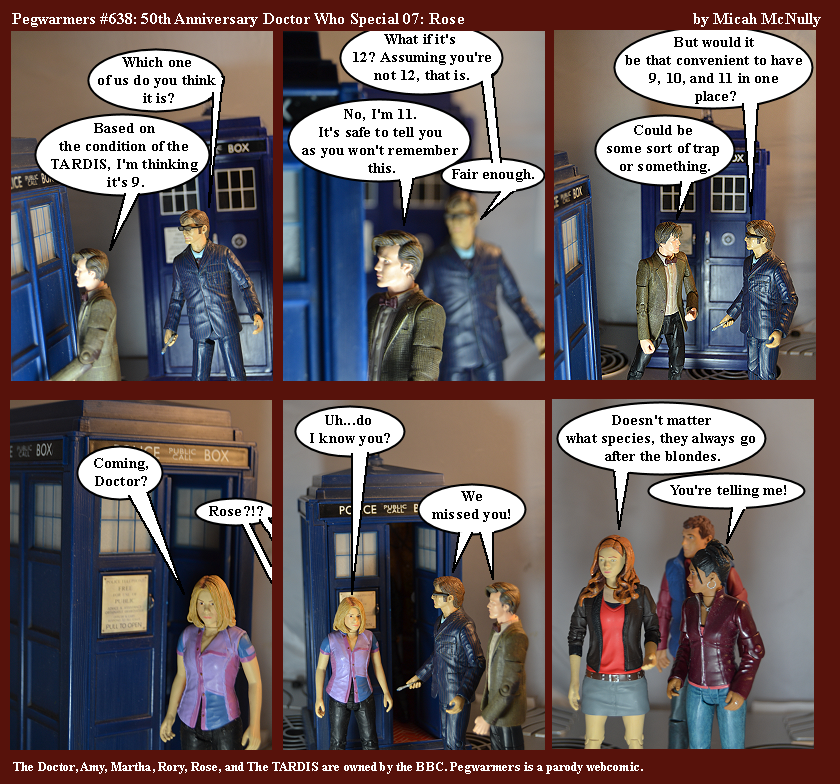 638. 50th Anniversary Doctor Who Special 07: Rose