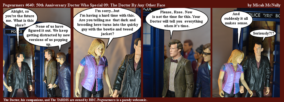 640. 50th Anniversary Doctor Who Special 09: The Doctor By Any Other Face